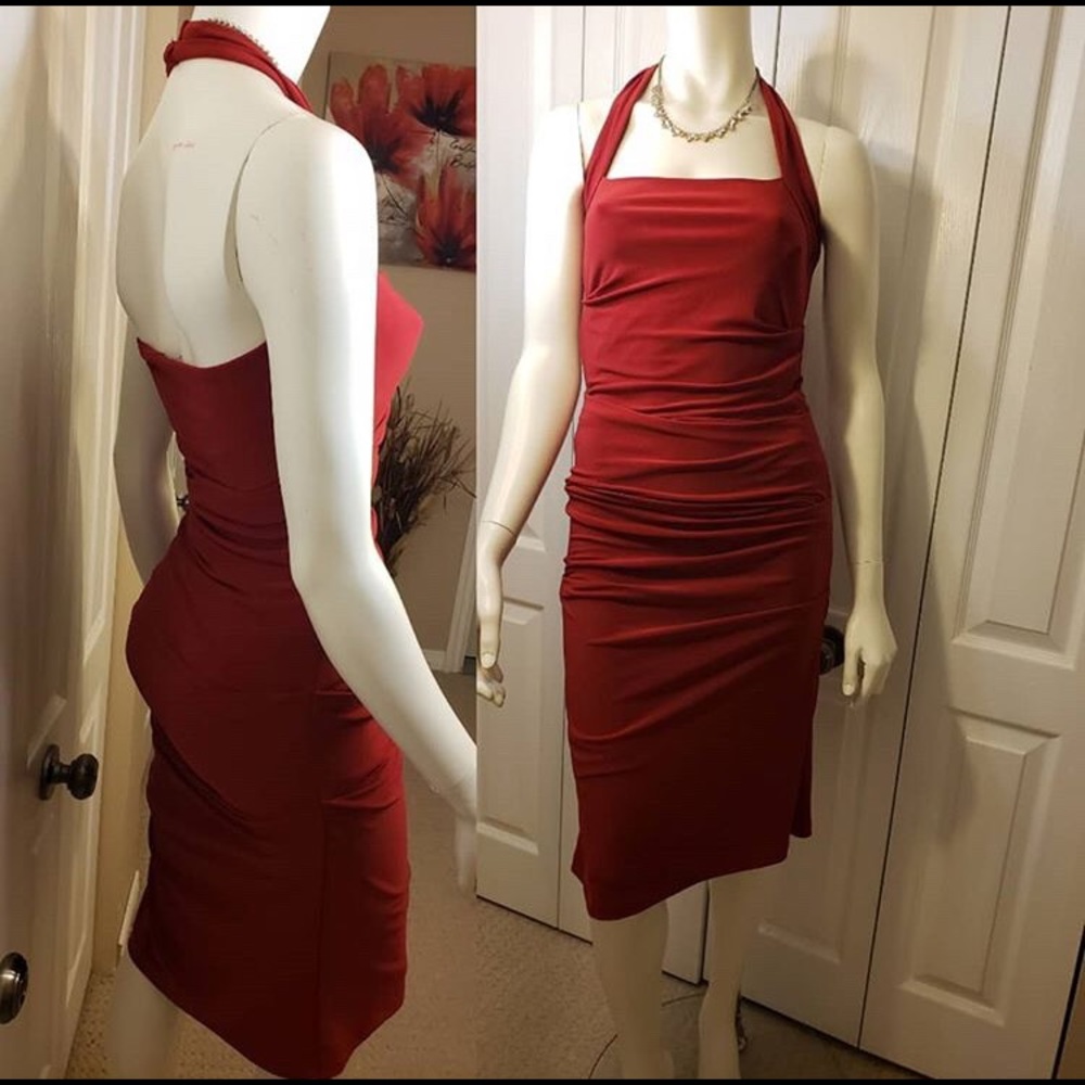Red dress by TEN